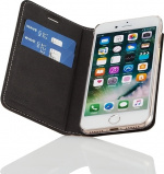 Wave BookCase beskyttelsesetui, iPhone 6 / 6s / 7 / 8 / SE, rosaguld