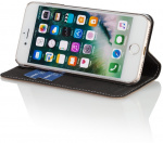 Wave BookCase beskyttelsesetui, iPhone 6 / 6s / 7 / 8 / SE, rosaguld