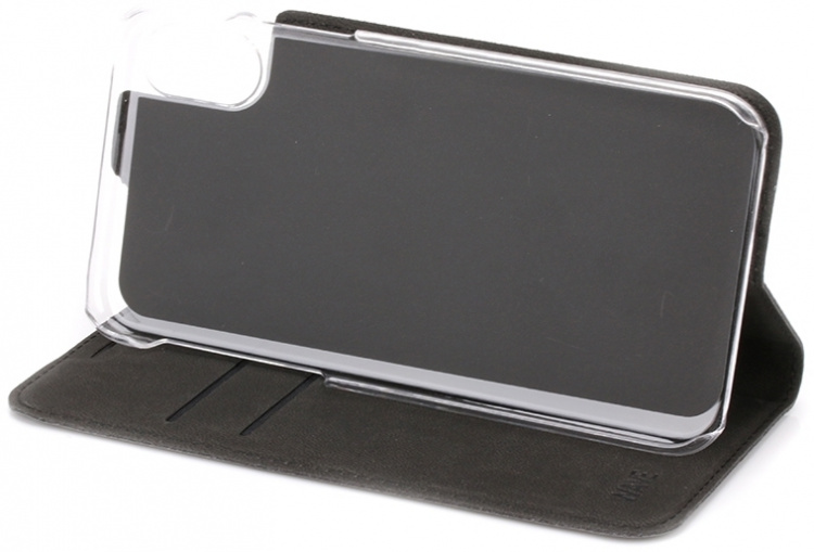 Wave BookCase beskyttelsesetui, iPhone X / Xs, sort