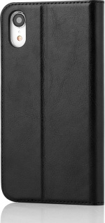 Wave BookCase beskyttelsesetui, iPhone XR, sort