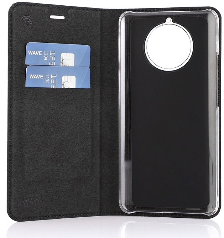 Wave BookCase beskyttelsesetui, Nokia 9 PureView, sort