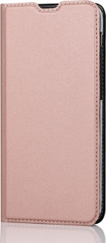 Wave BookCase beskyttelsesetui, Samsung Galaxy A10, rosaguld