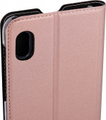 Wave BookCase beskyttelsesetui, Samsung Galaxy A10, rosaguld