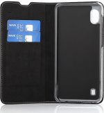 Wave BookCase beskyttelsesetui, Samsung Galaxy A10, rosaguld