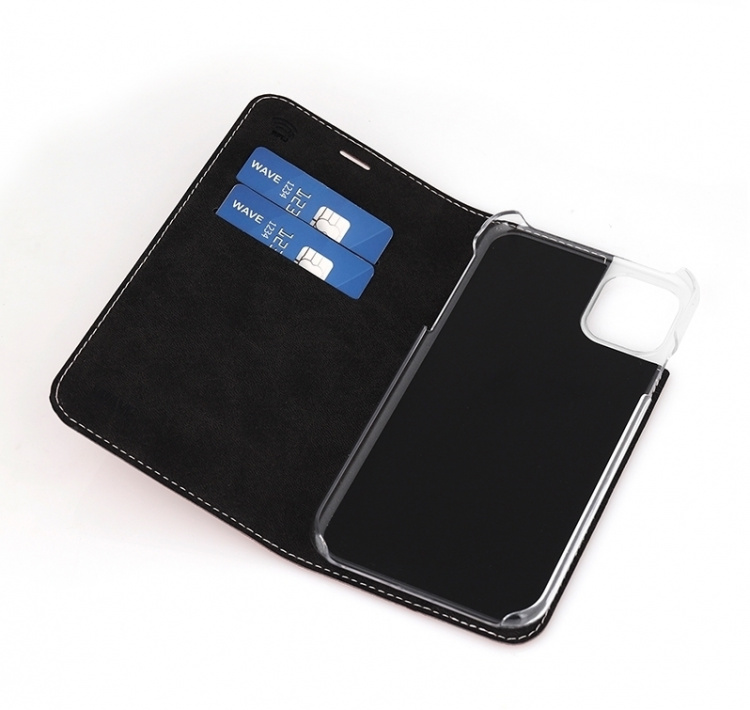 Wave BookCase beskyttelsesetui, iPhone 11, rosaguld