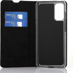 Wave BookCase beskyttelsesetui, Samsung Galaxy S20, sort