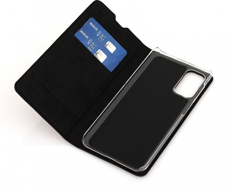 Wave BookCase beskyttelsesetui, Samsung Galaxy S20, sort