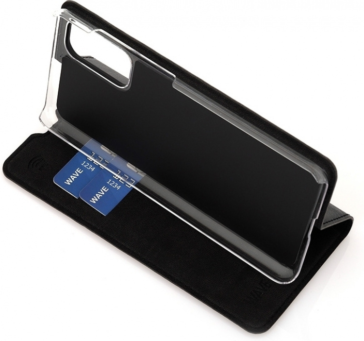Wave BookCase beskyttelsesetui, Samsung Galaxy S20, sort