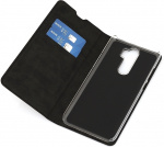 Wave BookCase beskyttelsesetui, Xiaomi Redmi Note 8 Pro, sort