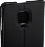 Wave BookCase beskyttelsesetui, Xiaomi Redmi Note 9 Pro, sort