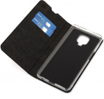 Wave BookCase beskyttelsesetui, Xiaomi Redmi Note 9 Pro, sort
