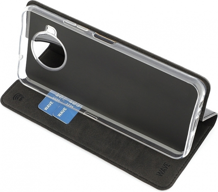 Wave BookCase beskyttelsesetui, Nokia 8.3 5G, sort