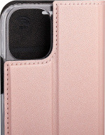 Wave BookCase beskyttelsesetui, iPhone 12 mini, rosaguld