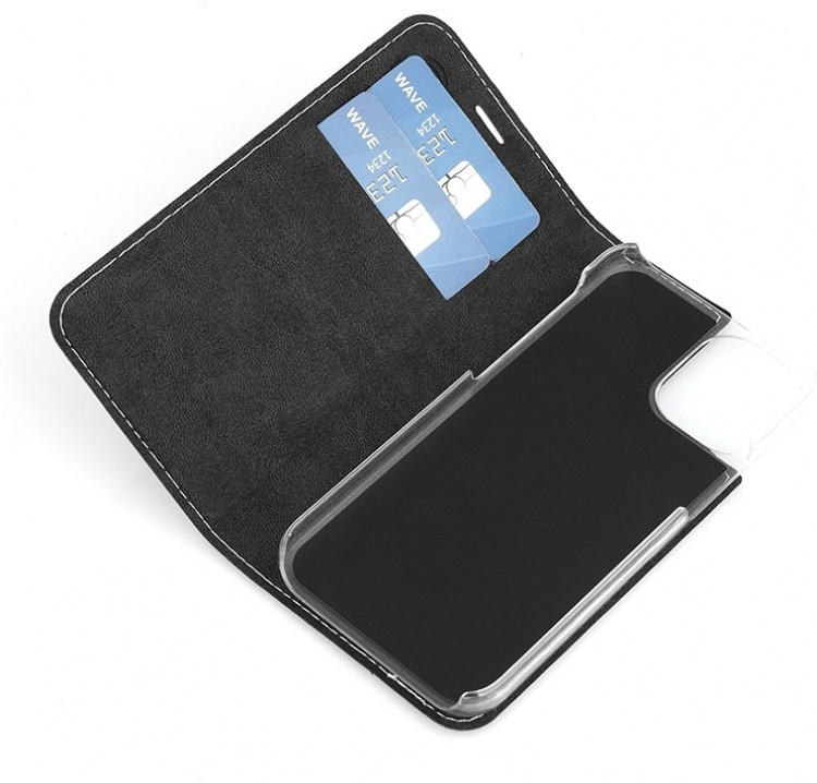 Wave BookCase beskyttelsesetui, iPhone 12 mini, rosaguld