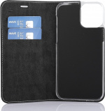 Wave BookCase iPhone 12 Pro / iPhone 12-etui, rosaguld