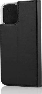 Wave BookCase-etui, iPhone 12 Pro / iPhone 12, sort
