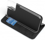 Wave BookCase-etui, iPhone 12 Pro / iPhone 12, sort