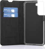 Wave BookCase beskyttelsesetui, Samsung Galaxy S21, sort