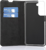 Wave BookCase beskyttelsesetui, Samsung Galaxy S21, rosaguld