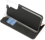 Wave BookCase beskyttelsesetui, Samsung Galaxy S21, rosaguld