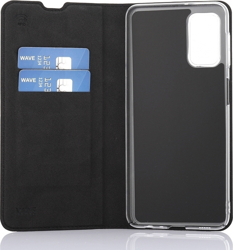 Wave BookCase beskyttelsesetui, Samsung Galaxy A32 5G, sort