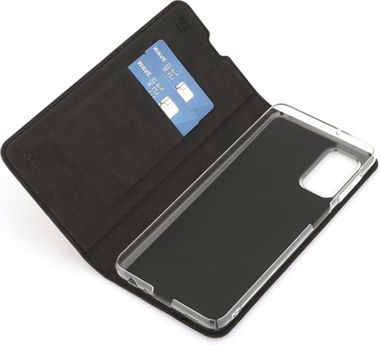 Wave BookCase beskyttelsesetui, Samsung Galaxy A32 5G, sort