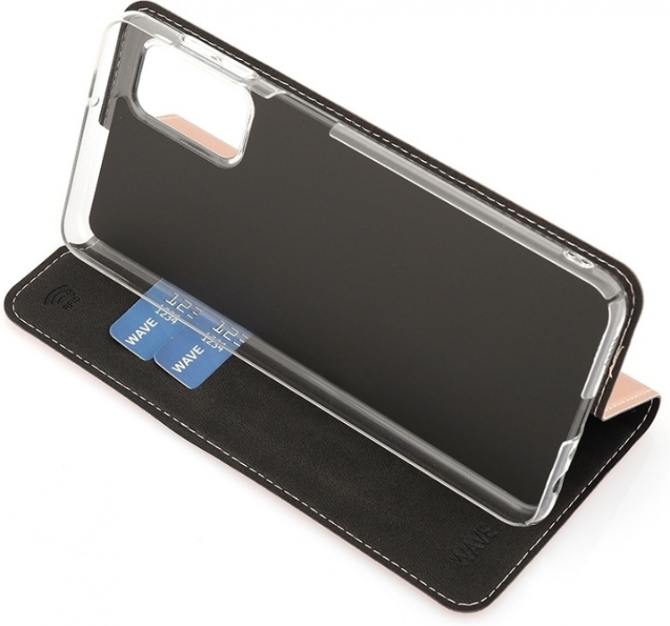 Wave BookCase beskyttelsesetui, Samsung Galaxy A32 5G, rosaguld