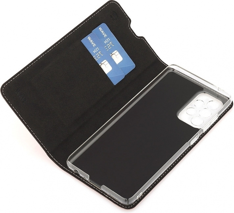 Wave BookCase beskyttelsesetui, Samsung Galaxy A52 / A52 5G / A52s, rosaguld