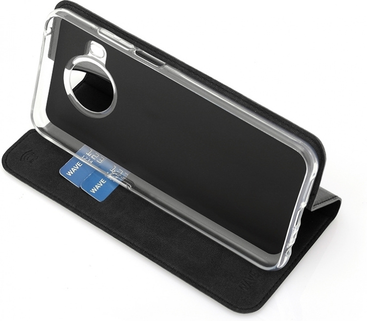 Wave BookCase beskyttelsesetui, Nokia X10 / X20, sort