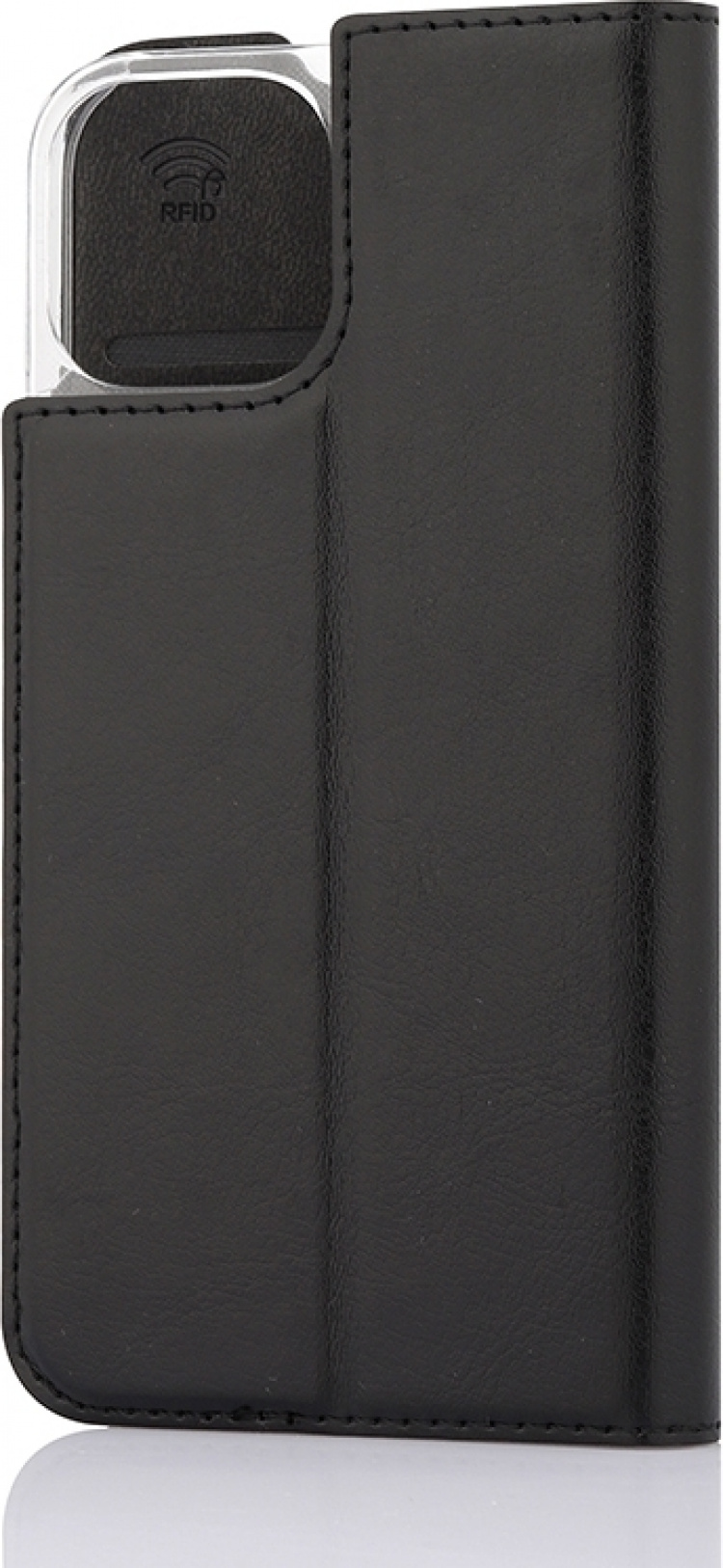 Wave BookCase beskyttelsesetui, iPhone 13 mini, sort