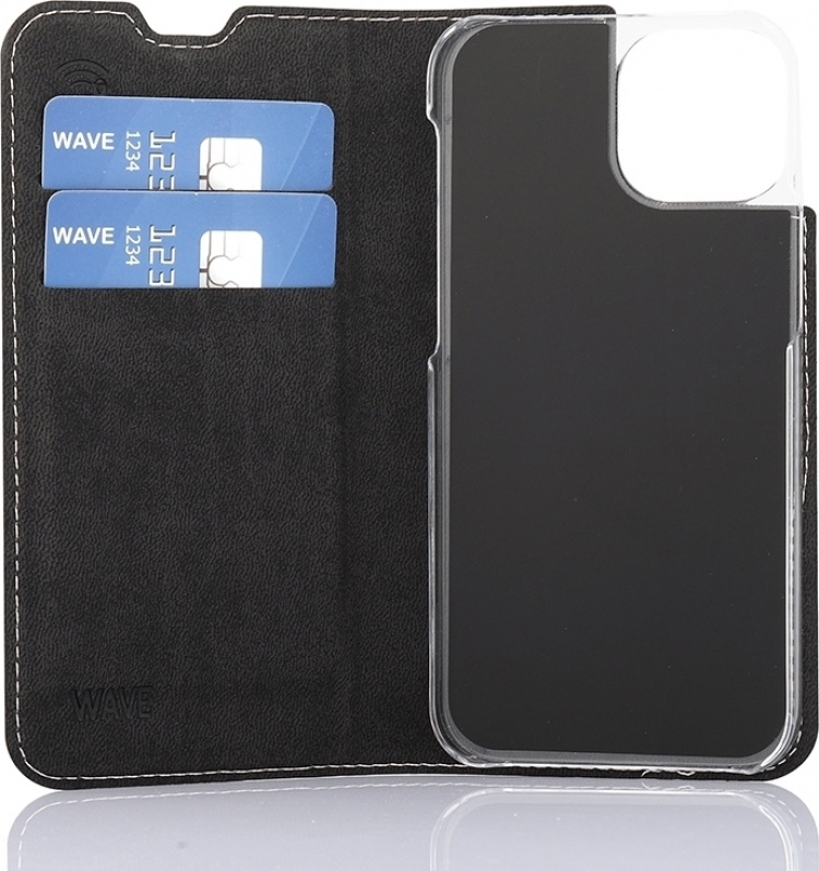 Wave BookCase beskyttelsesetui, iPhone 13 mini, rosaguld