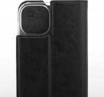 Wave BookCase beskyttelsesetui, iPhone 13, sort