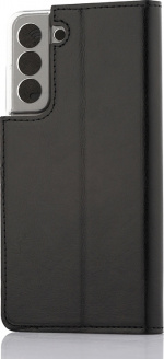 Wave BookCase beskyttelsesetui, Samsung Galaxy S21 FE 5G, sort