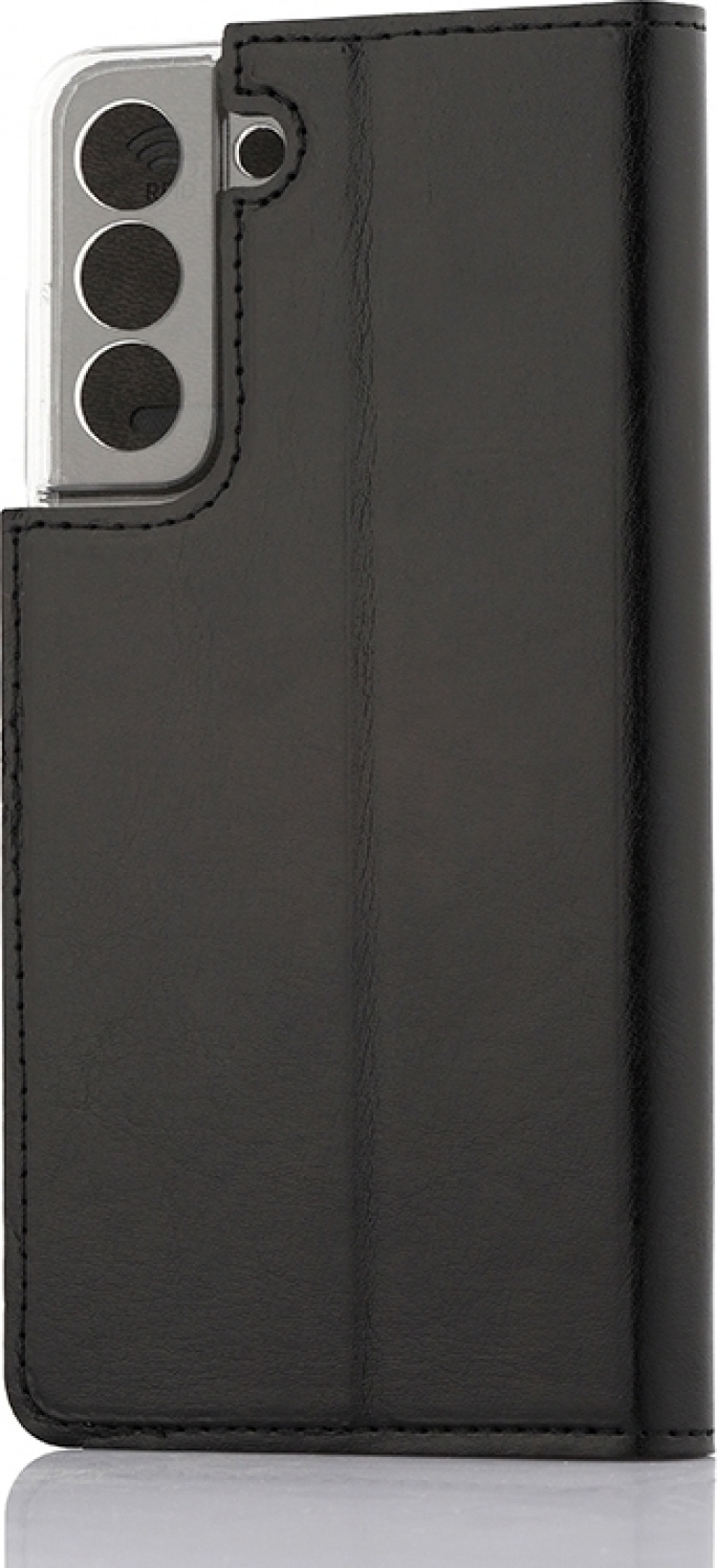 Wave BookCase beskyttelsesetui, Samsung Galaxy S21 FE 5G, sort