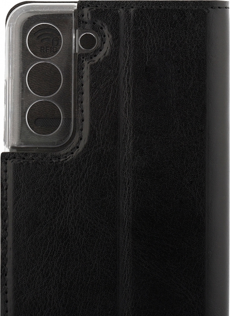 Wave BookCase beskyttelsesetui, Samsung Galaxy S21 FE 5G, sort