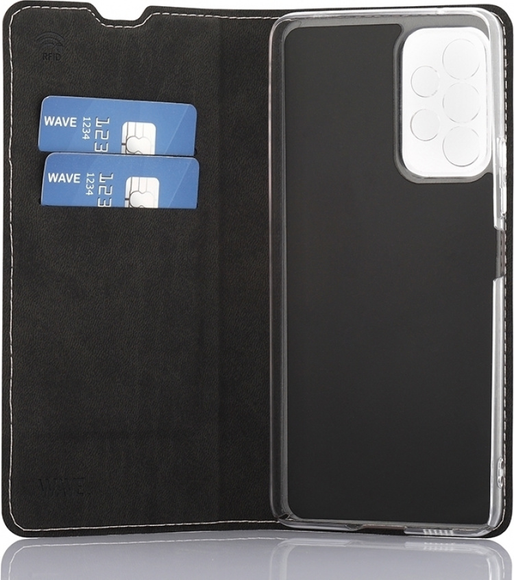 Wave BookCase beskyttelsesetui, Samsung Galaxy A53 5G, rosaguld