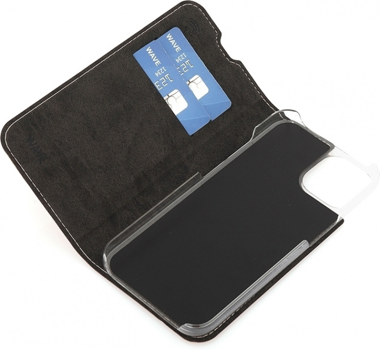 Wave BookCase beskyttelsesetui, iPhone 14, rosaguld Wave BookCase beskyttelsesetui, iPhone 14, rosaguld