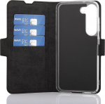 Wave BookCase beskyttelsesetui, Samsung Galaxy S23, sort