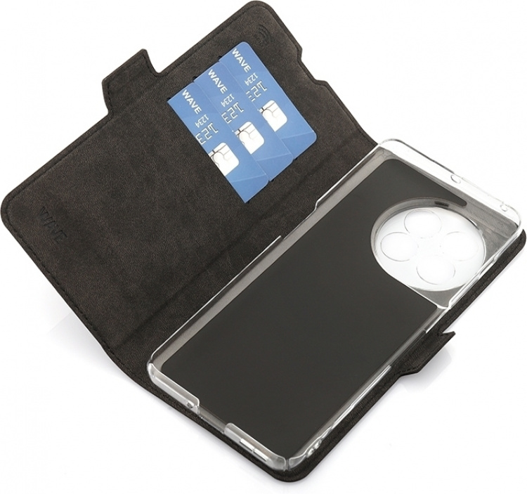 Wave BookCase beskyttelsesetui, OnePlus 11, sort
