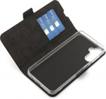 Wave BookCase beskyttelsesetui, Samsung Galaxy A14 4G, sort