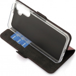 Wave BookCase beskyttelsesetui, Samsung Galaxy A14, Smoky Sangria