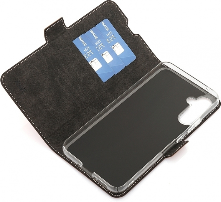 Wave BookCase beskyttelsesetui, Samsung Galaxy A34 5G, rosaguld