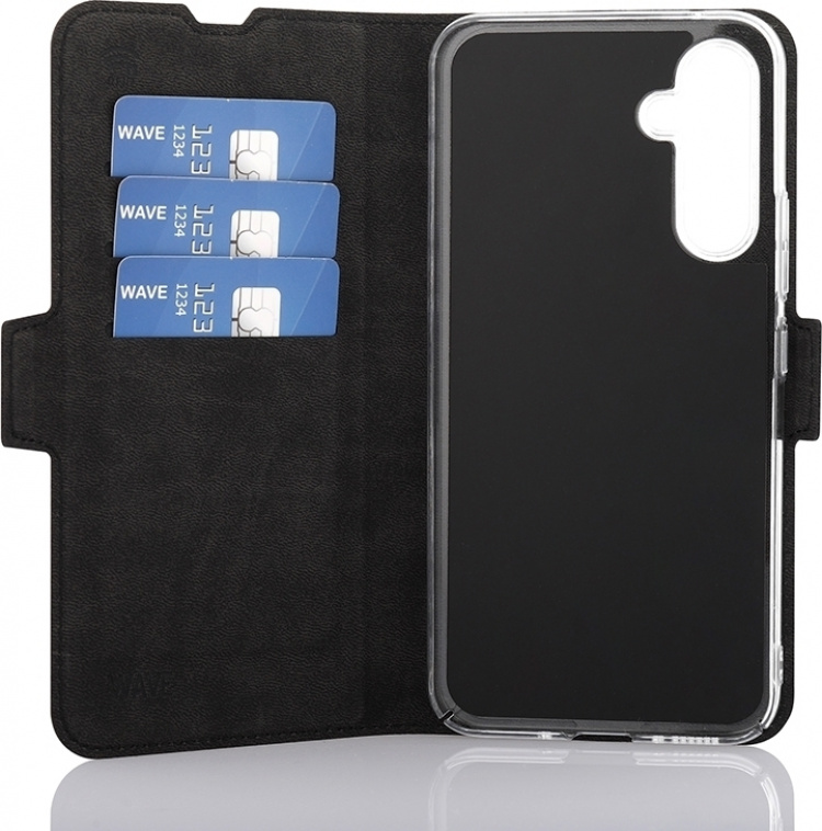 Wave BookCase beskyttelsesetui, Samsung Galaxy A54 5G, sort