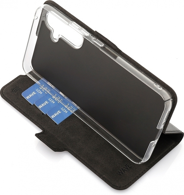 Wave BookCase beskyttelsesetui, Samsung Galaxy A54 5G, sort