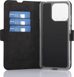 Wave BookCase beskyttelsesetui, Xiaomi Redmi 12C, sort