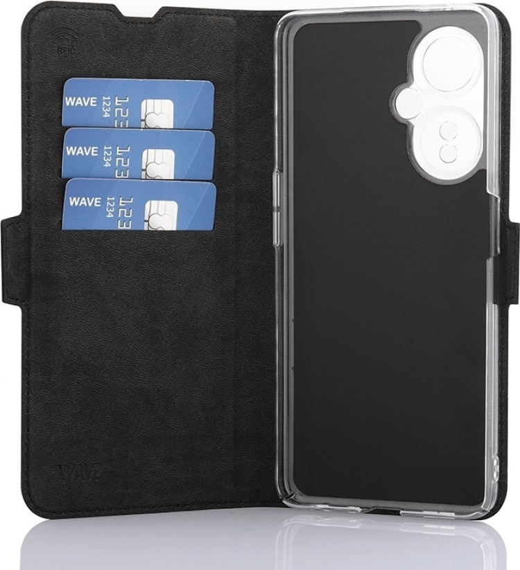 Wave BookCase beskyttelsesetui, OnePlus Nord CE 3 Lite 5G, sort Wave BookCase beskyttelsesetui, OnePlus Nord CE 3 Lite 5G, sort