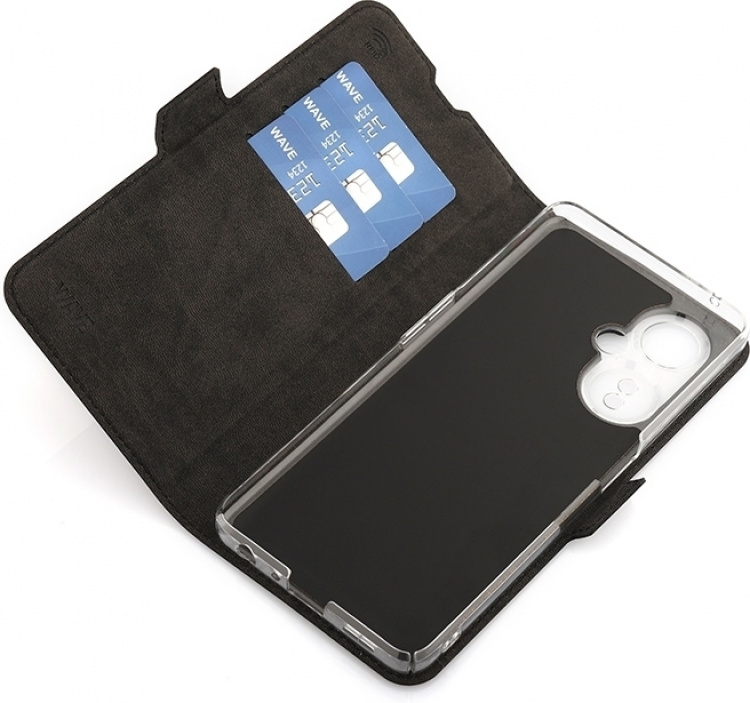 Wave BookCase beskyttelsesetui, OnePlus Nord CE 3 Lite 5G, sort Wave BookCase beskyttelsesetui, OnePlus Nord CE 3 Lite 5G, sort