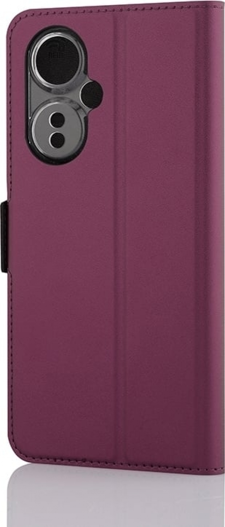 Wave BookCase beskyttelsesetui, OnePlus Nord CE 3 Lite 5G, Smoky Sangria