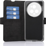 Wave BookCase beskyttelsesetui, Honor Magic5 Pro 5G, sort