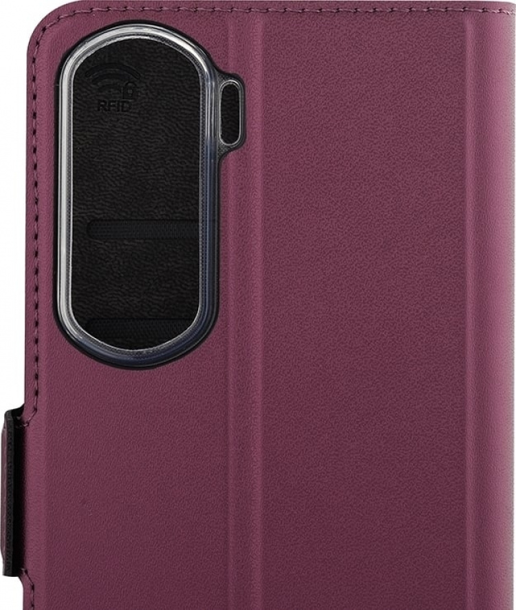 Wave BookCase beskyttelsesetui, Honor 90 Lite, Smoky Sangria